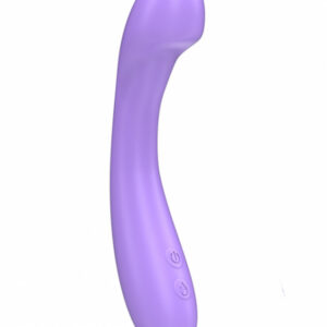 Warm Becky g-punktsvibrator i silikon med böjd design för g-punkt-stimulans