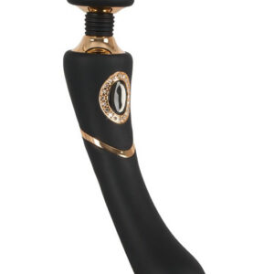 Cleopatra Wand massagewand med rundad vibrerande massagehuvud i elegant design