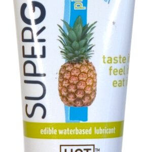 Superglide Pineapple glid-flaska med ananas-smak och -doft