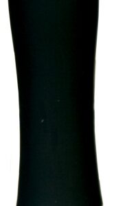 Diskret vibrator Discretion fingerformad design i svart och silver