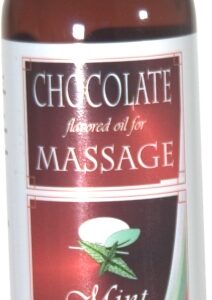 Värmande massageolja med mintchoklad-doft, värmande effekt vid massage