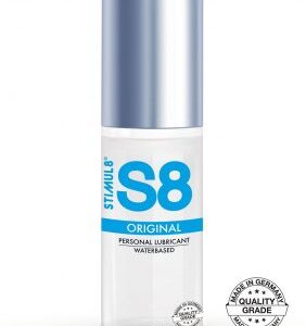 Flaska S8 Waterbased Glidmedel 125ml vattenbaserat och parabenfritt