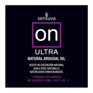 Flaska ON Arousal gel Ultra lusthöjande gel med naturliga växtpreparat