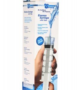 Glidmedelspruta 300ml i transparent material med medföljande tube för applicering