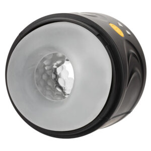 Vibrerande masturbator Dual Motor Stroker med knotrig textur och dubbla motorer