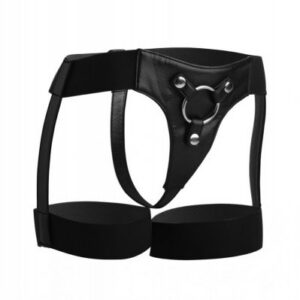Bardot Garter elastisk strap-on sele med justerbara remmar och två O-ringar