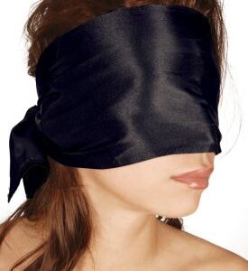 Mjuk ansiktsmask för BDSM och par-aktiviteter med synbegränsande funktion