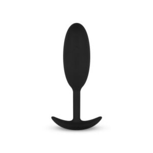 Medium buttplug med vägtad design och rörlig inre vikt för dynamisk stimulans
