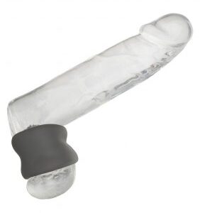 Stretchig penisring Alpha Scrotum Ring i mjuk silikon med ergonomisk sandtimmeform