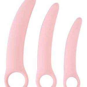 Vaginal Trainers Set med tre flexibla dildos i olika storlekar