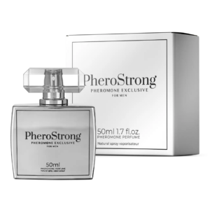 Flaska PheroStrong Exclusive för Män – feromonparfym 50 ml med bergamott och peppar