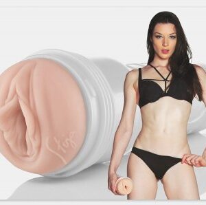 Stoya Destroya masturbator i detalj — verklighetstrogen design med texturerad insida