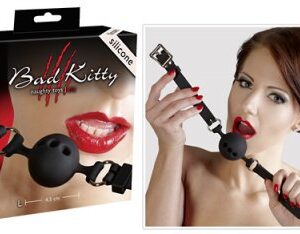 Silikon gagball Small med mjuk boll och justerbar rem