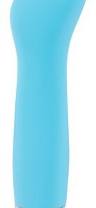 Blå Cuties Mini vibrator på 13 cm med elegant ergonomisk design
