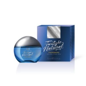 Feromondoftspray HOT Twilight i flaska med dispenser för män