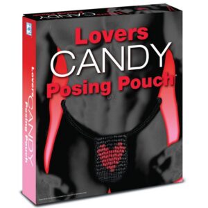 SPENCER FLEETWOOD Lovers Candy Posing Pouch med hjärtdesign