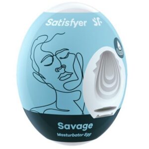 Savage vibrerande ägg tillverkat av mjuk TPE-material med flexibel konstruktion