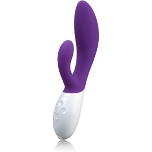 INA WAVE 2 rabbit vibrator i lila med dubbel arm för G-punkt och klitorismassage