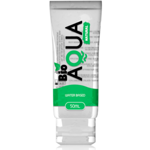 BioAqua Natural vattenbaserat glidmedel 50 ml för sexleksaker