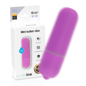 Online Mini Bullet Vibe Purple – kompakt och diskret minivibrator