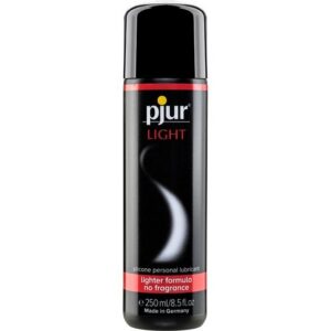 Pjur Light Bodyglide silikonbaserat glidmedel 250 ml flaska i neutral förpackning