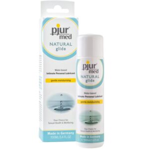 Vattenbaserat glidmedel Natural Glide 100 ml för känslig hud
