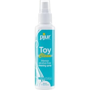 Flaska med Pjur Toy Clean alkoholfri rengöringsspray för sexleksaker