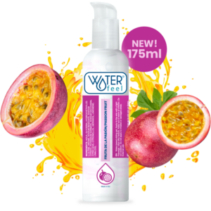 Vattenbaserat glidmedel Passion Fruit 175 ml med passionsfruktssmak