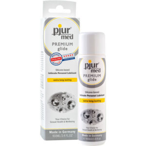Flaska med Premium Glide silikonbaserat glidmedel 100ml för känslig hud