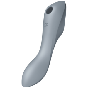 Curvy Trinity 3 lufttrycksvibrator för G-punkt-, tryckvägs- och lay-on-stimulering