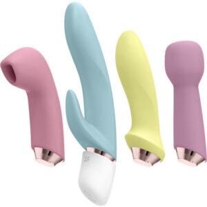 Marvelous Four Vibratorset med fyra vibratorer för flexibel stimulering