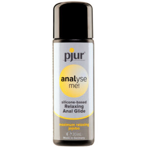 Flaska med Analyse Me Relaxing silikonbaserat analglidmedel, 30 ml