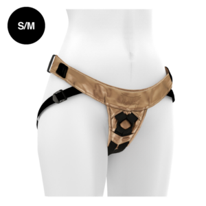 MYTHOLOGY Fantasy Harness Bronze S/M vegansele i handgjort material