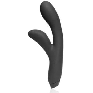 Hera Flex Rabbit Vibrator i svart med fullt justerbar design