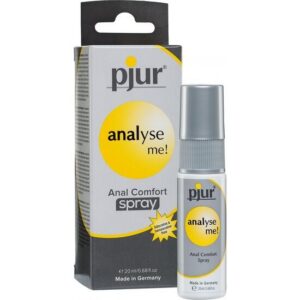 Anal komfortspray Analyse Me med panthenol och aloe vera i flaska