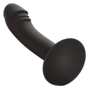 Curved Anal Stud analplugg med böjd form och markerad topp, slat design
