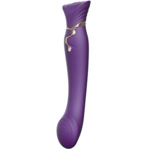 Queen G-punktsvibrator i elegant design med pulserande stimuleringsfunktion