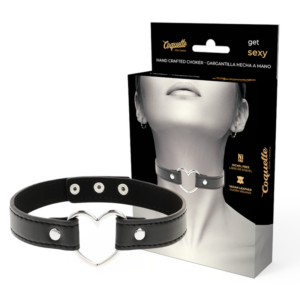 Coquette Heart Choker – elegant accessoar med hjärtformad detalj