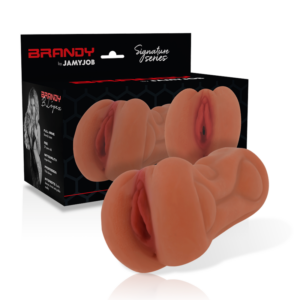 Vaginamasturbator av TPR-material från Signature Brandy-serien