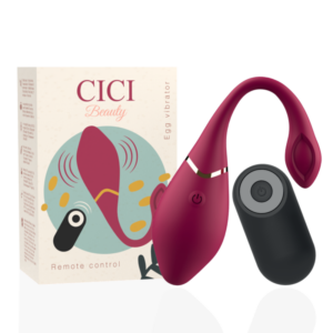 Cici Beauty vibratorägg med uppladdningsbar design och IPX6-vattentätning
