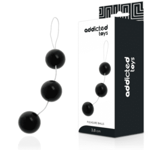 Sammankopplade ABS-kulor Addicted Pleasure Balls för vaginal och anal stimulering