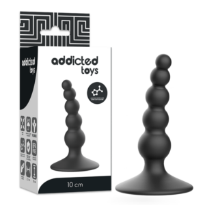 Analplugg 10 cm, flexibel design med gradvis ökande diameter