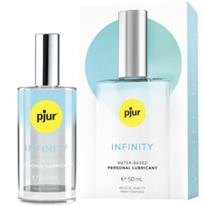 Plastflaska med Infinity vattenbaserat glidmedel 50 ml