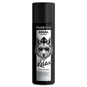Förpackning av Black Hole Anal Repair – reparerande gel med hyaluronsyra