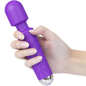 Armony Violet Massager & Vibrator, vibratormodell i kompakt format med stilren design
