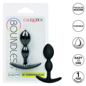 Kompakt analplugg Boundless 2X Teardrop Plug med flexibel konstruktion