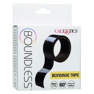 Svart bondage-tejp Boundless med elastisk självhäftande design