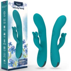 Dancing Bunny rabbit-vibrator med ergonomisk design och vibrationskontroller