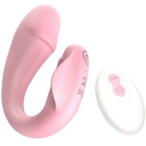 Cici strap-on vibrator med flexibel konstruktion och ergonomisk design för moderna parupplevelser