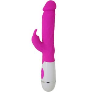 Rabbit-vibrator Abril med elegant design och 16 vibrationsmönster
